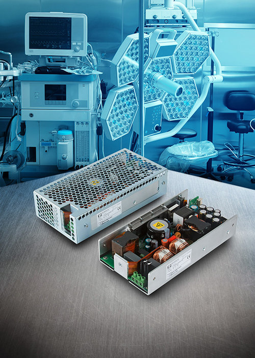 XP Power stellt hochflexibles AC-DC-Netzteil mit 500W Peakleistung von 500W für industrielle und medizinische BF Anwendungen vor
